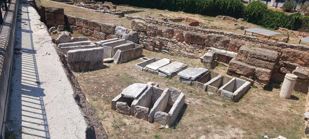 Ferienwohnung Pnoe D'Athenes Exterior foto